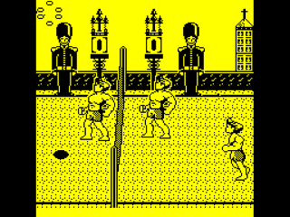 Beach Volley screenshot 3 for ZX Spectrum